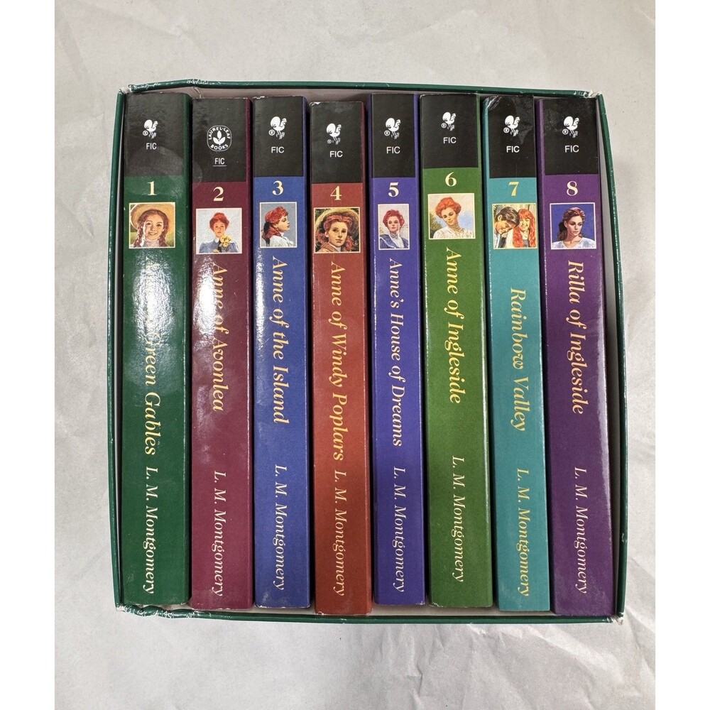 Anne of Green Gables, Complete 8-Book Box Set by L. M. Montgomery PB